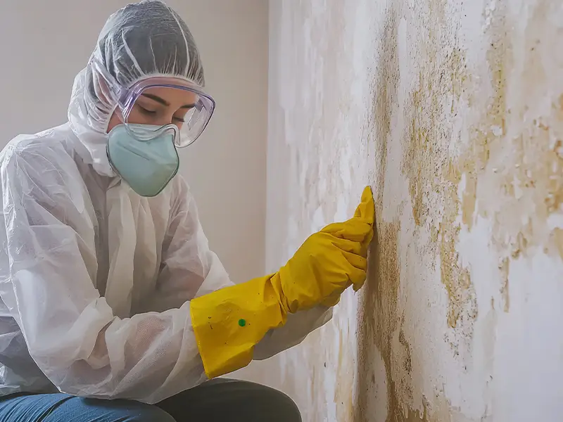 Professional mold inspection